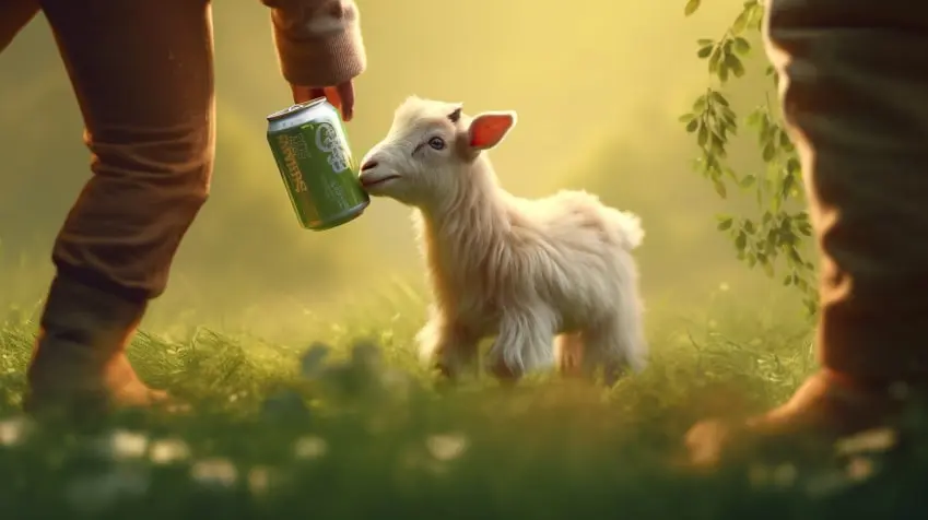 Can Goats Drink Sprite